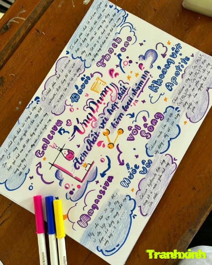 ảnh bài thơ trang trí