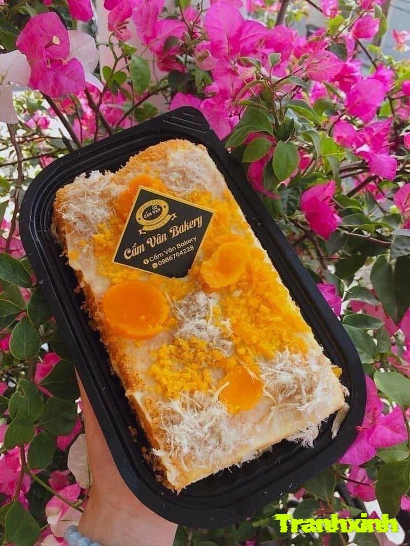 ảnh bánh trứng muối decor