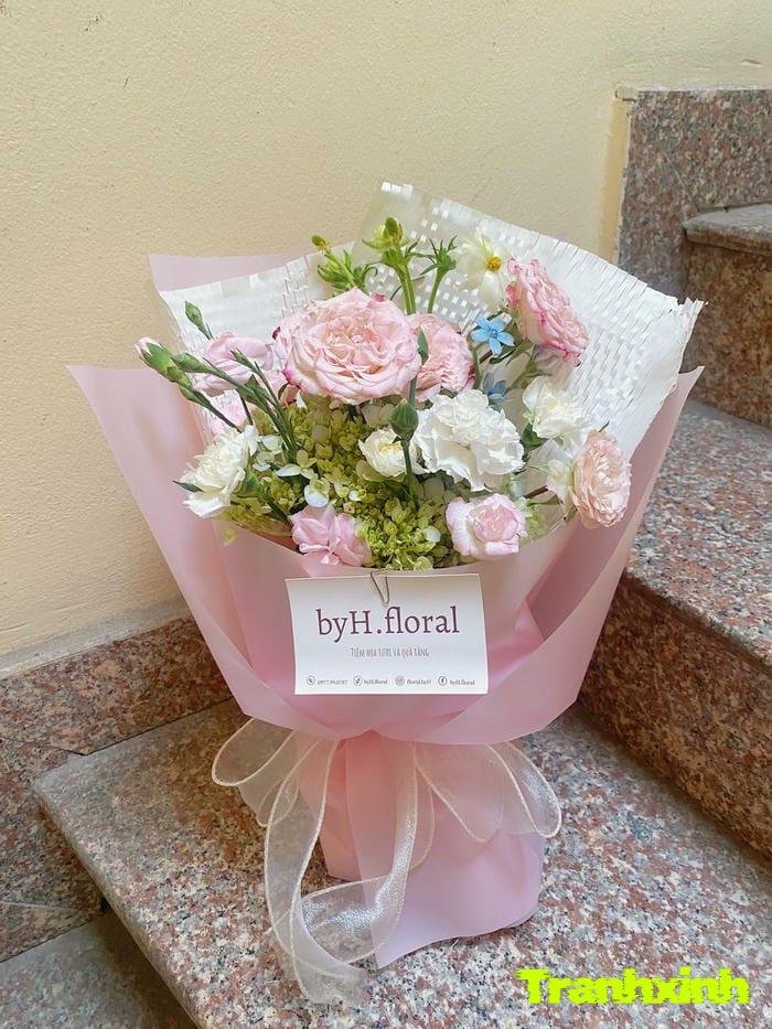 ảnh bó hoa hồng