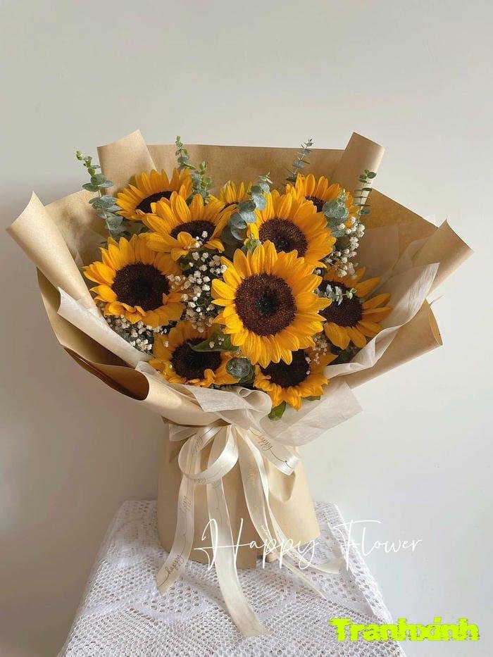 ảnh bó hoa lãng mạn