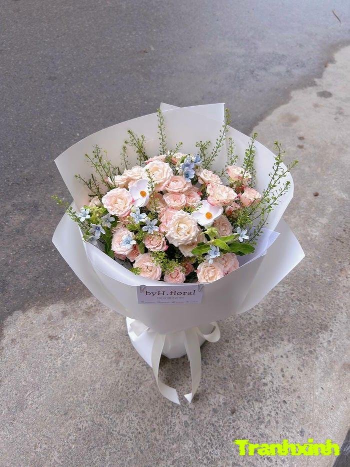 ảnh bó hoa tình yêu