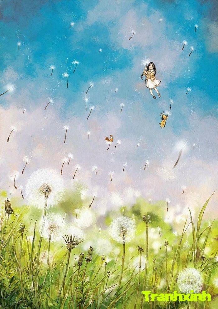 ảnh hoa bồ công anh