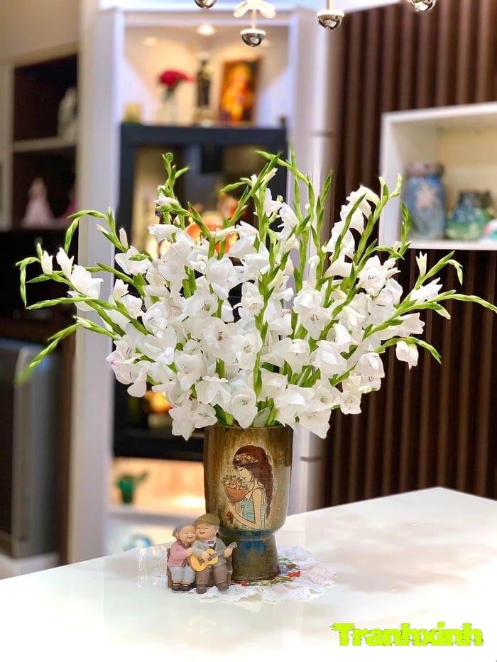 ảnh hoa trắng nghệ thuật