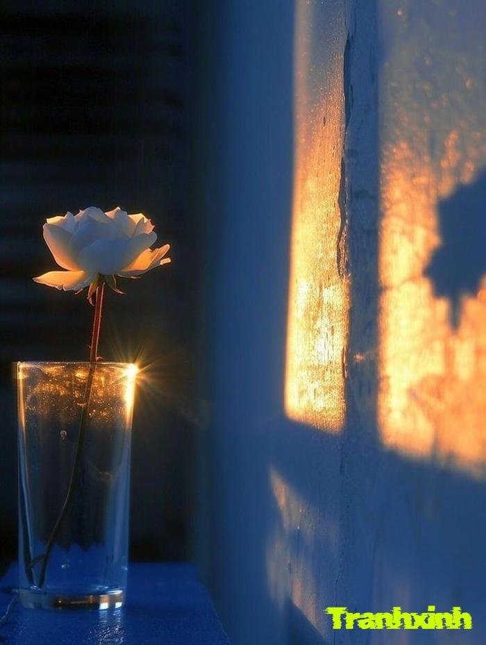 ảnh một bông hoa nở