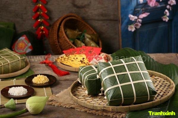 bánh chưng tết cổ truyền