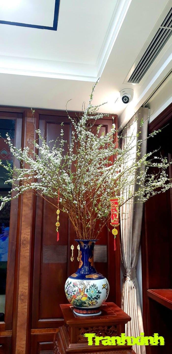 bình hoa gốm sứ