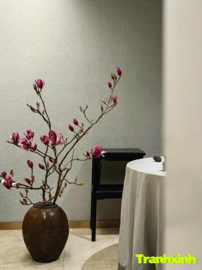 bình hoa và sự thanh lịch