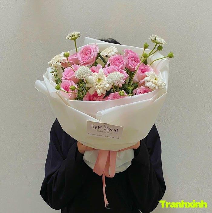 bó hoa và sự chia sẻ