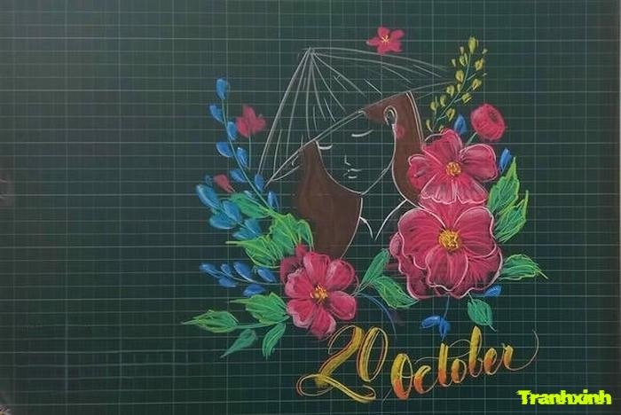 cách trang trí 20 10 đẹp