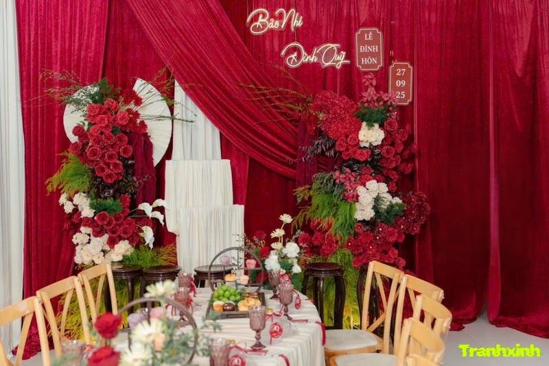 cách trang trí backdrop đẹp