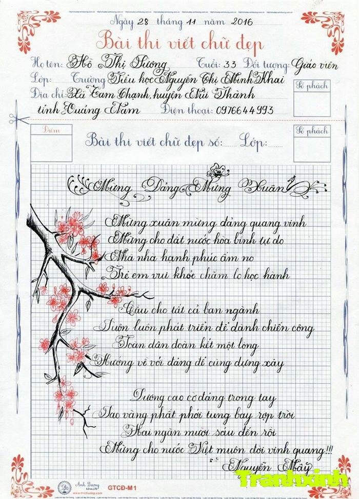 cách trang trí bài viết đẹp