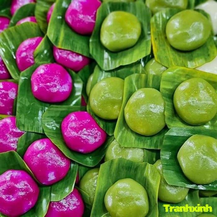 cách trang trí bánh dân gian đẹp