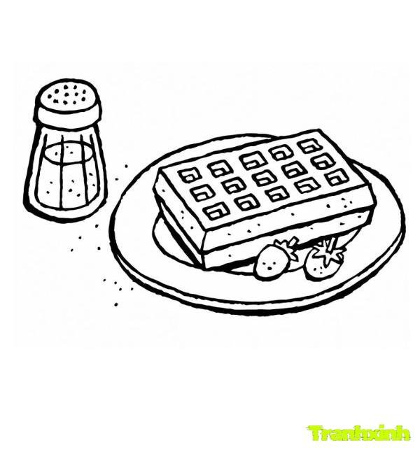 chiếc đĩa tô màu