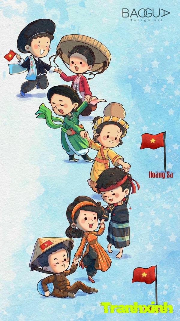 decor bản đồ việt nam