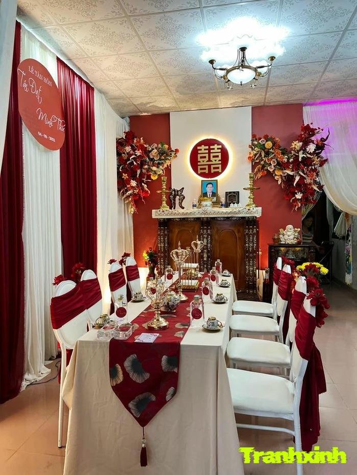 decor bàn tiệc sang trọng