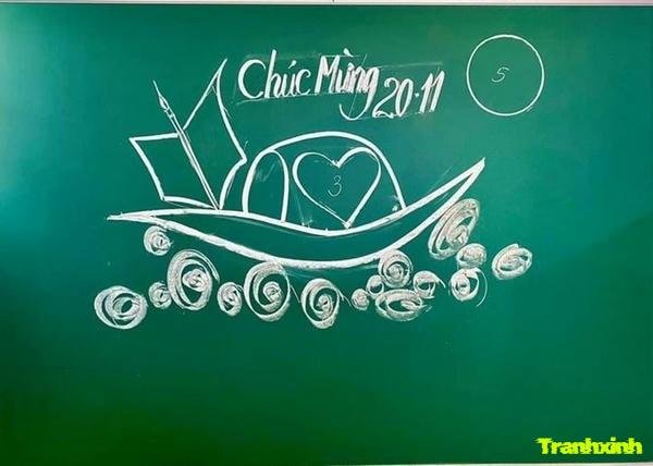 decor bảng lớp 20 11 sáng tạo