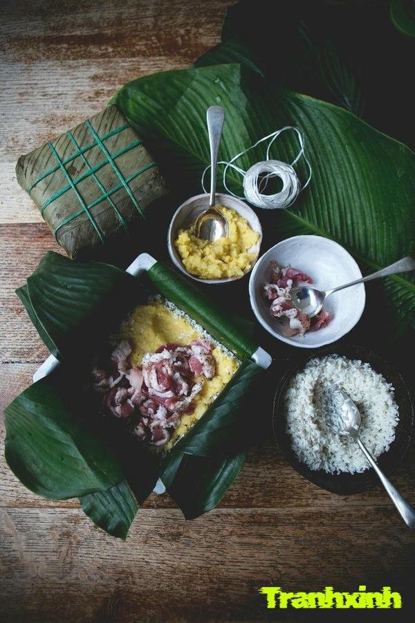 gói bánh chưng chuyên nghiệp