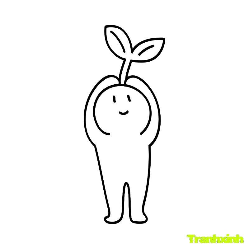 hinh anh tranh tô màu bảo vệ môi trường