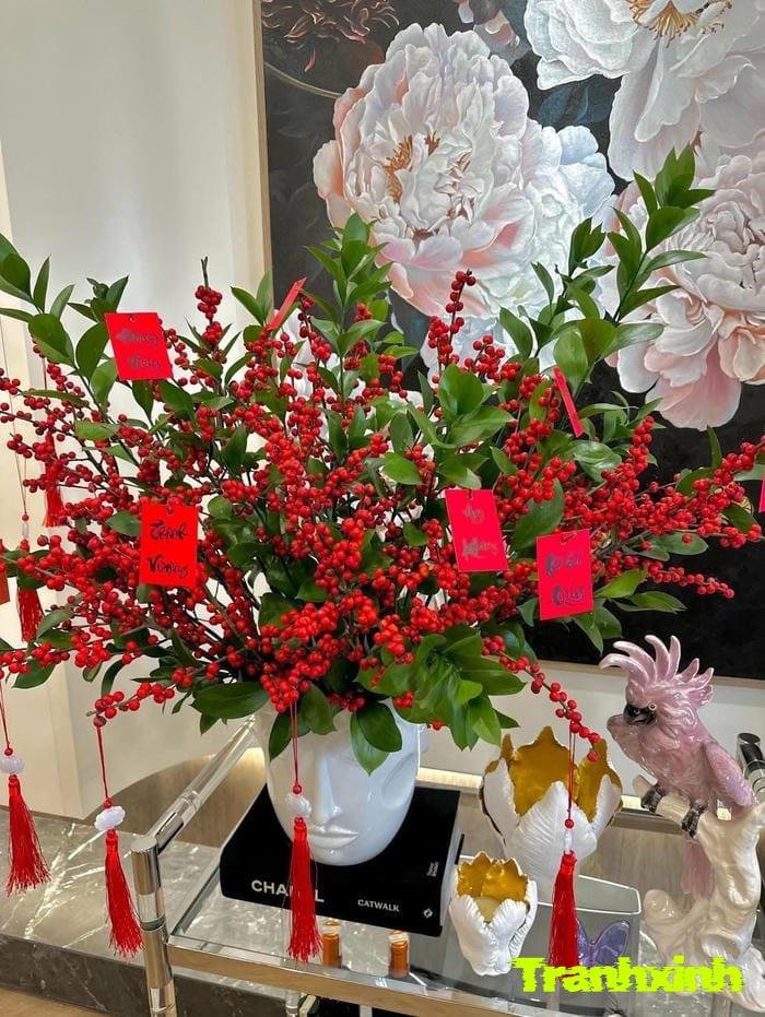 hoa tết cho gia đình