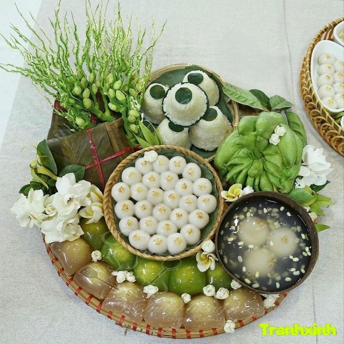 hoa văn trên bánh dân gian