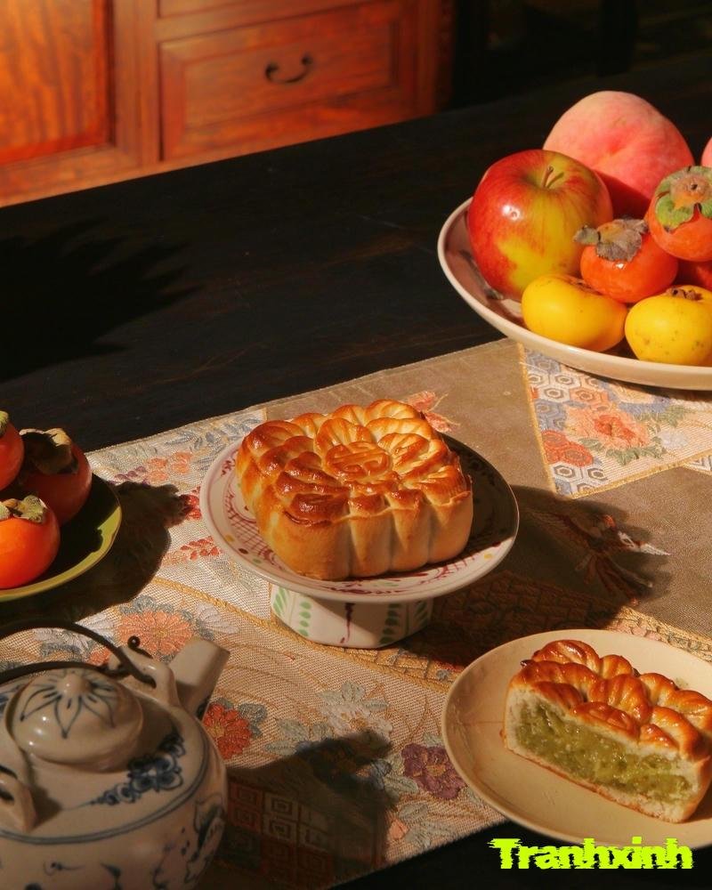 hướng dẫn trang trí bánh trung thu