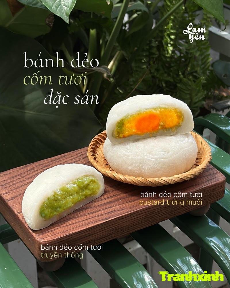mẫu trang trí bánh trung thu ấn tượng