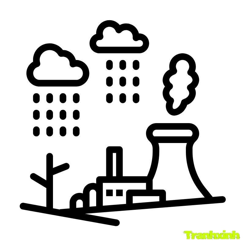 mưa quanh thành phố