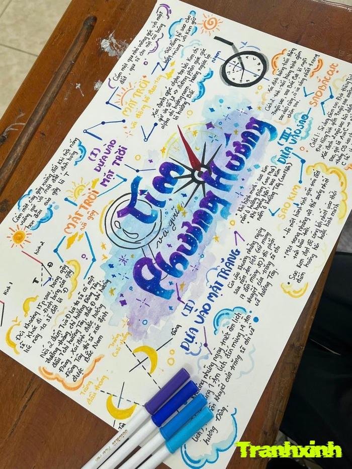 sử dụng màu sắc nổi bật