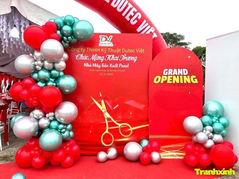 trang trí backdrop cho sự kiện