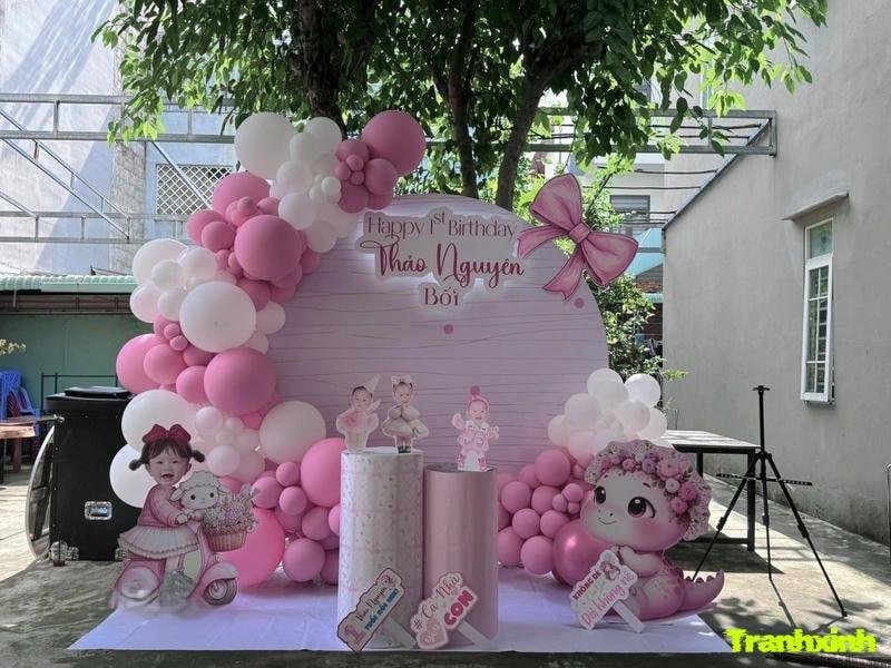 trang trí backdrop chụp ảnh