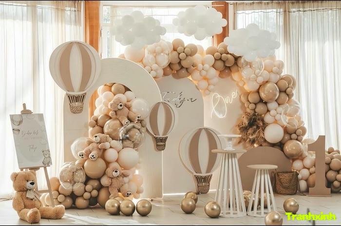 trang trí background sự kiện