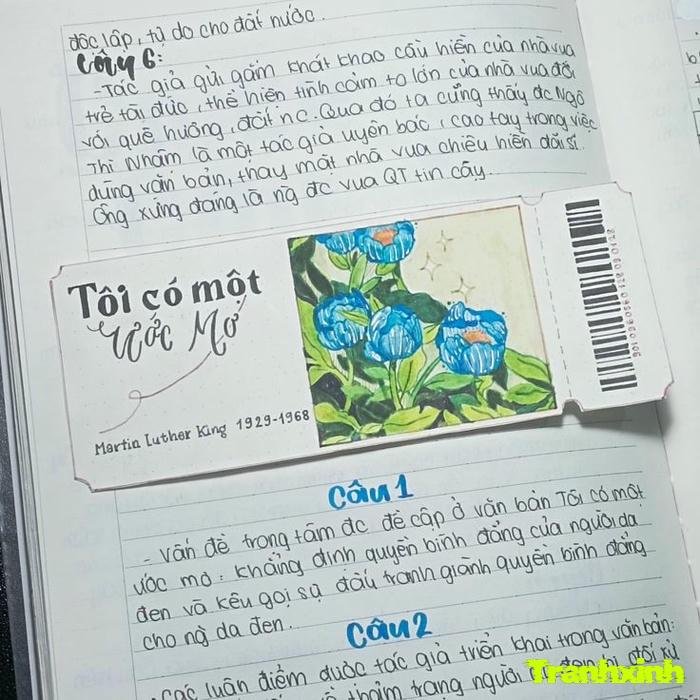 trang trí bài thơ cá nhân