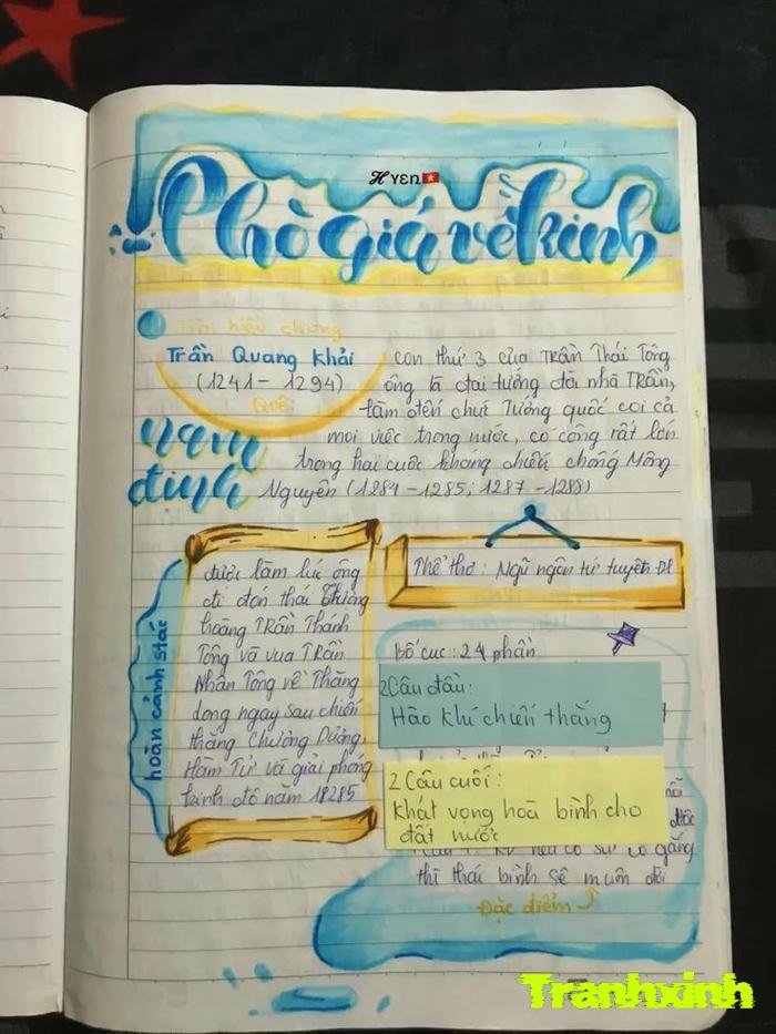 trang trí bài viết handmade