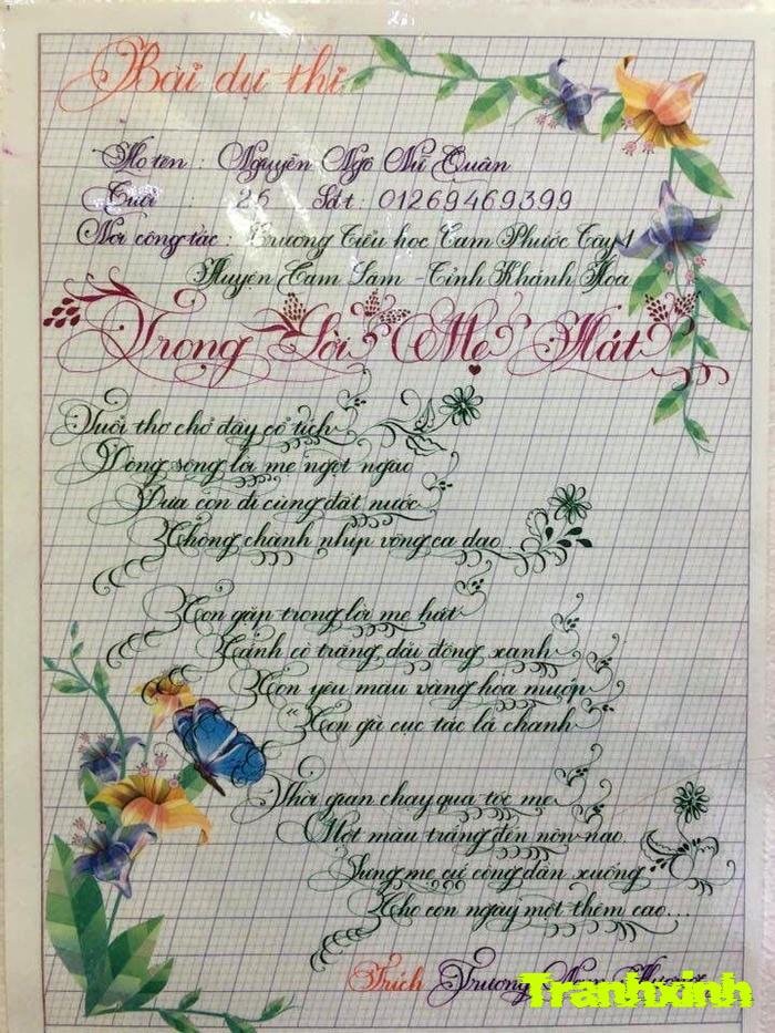 trang trí bài viết hiện đại