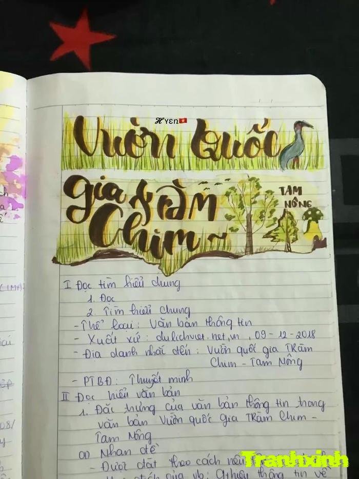 trang trí bài viết vintage