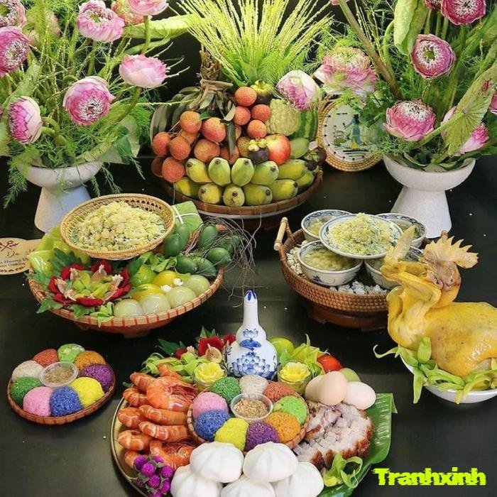 trang trí bàn thờ siêu đẹp