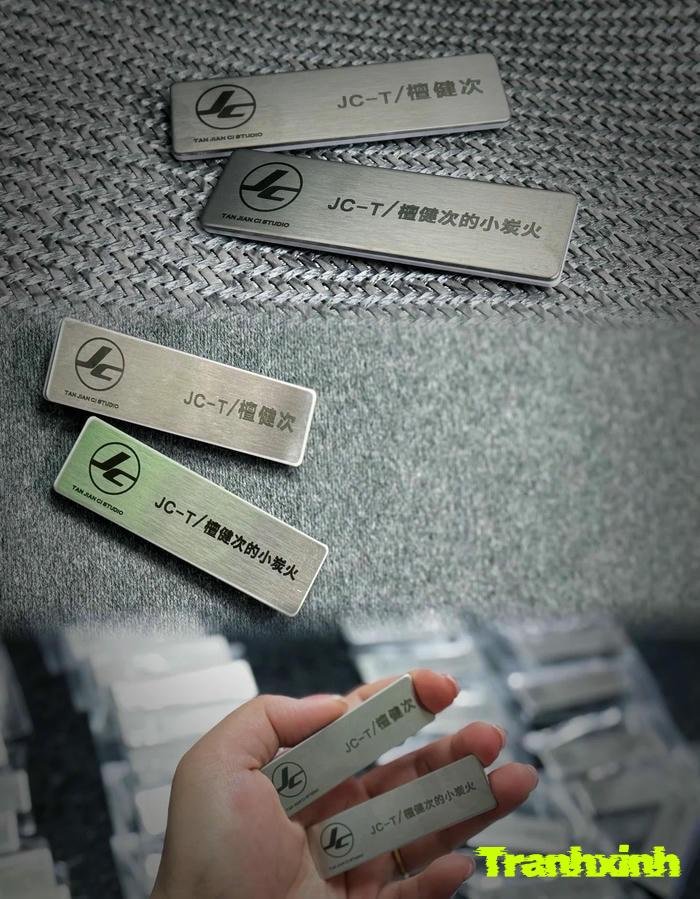 trang trí bảng tên cho bé