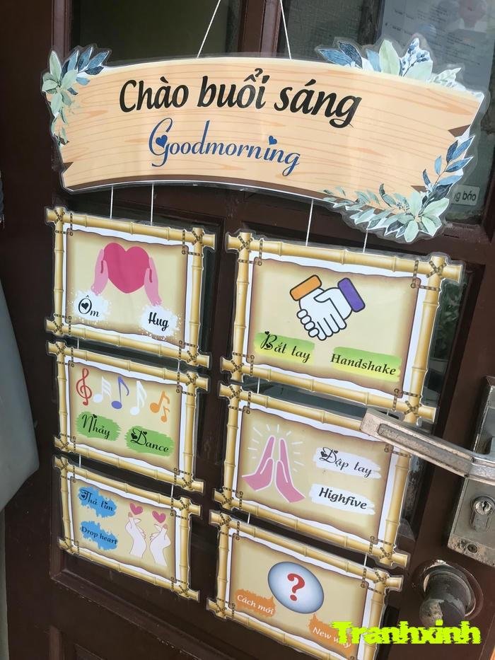 trang trí bảng tên chuyên nghiệp
