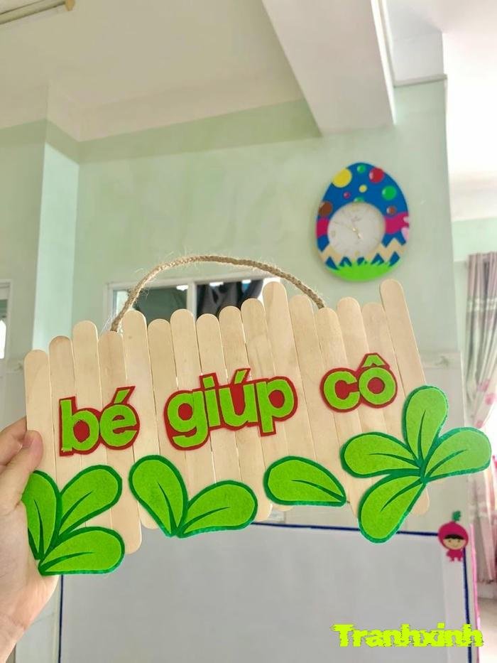 trang trí bảng tên tại nhà