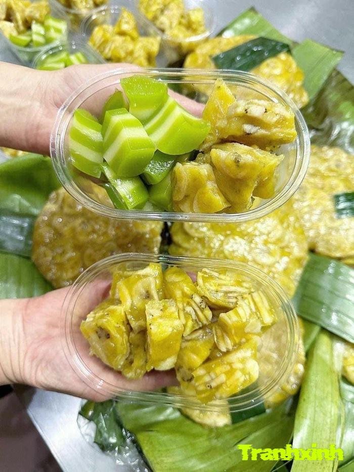 trang trí bánh dân gian cho ngày cúng