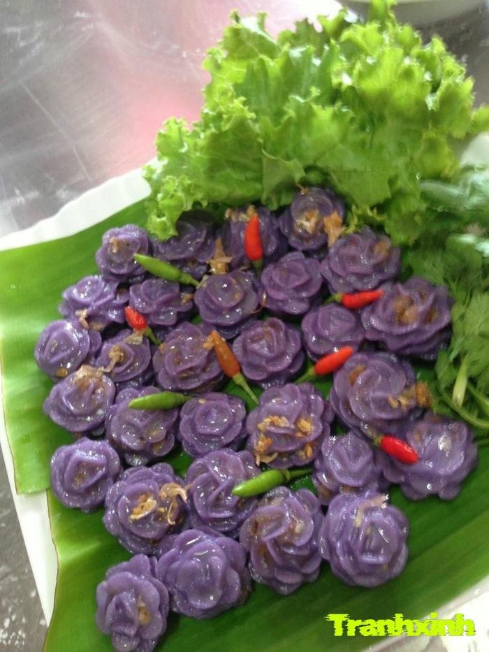 trang trí bánh dân gian đơn giản