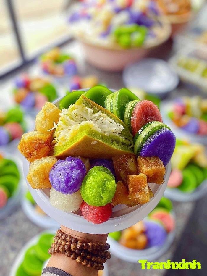 trang trí bánh dân gian