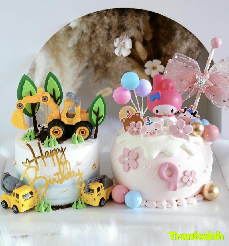 trang trí bánh kem chi tiết