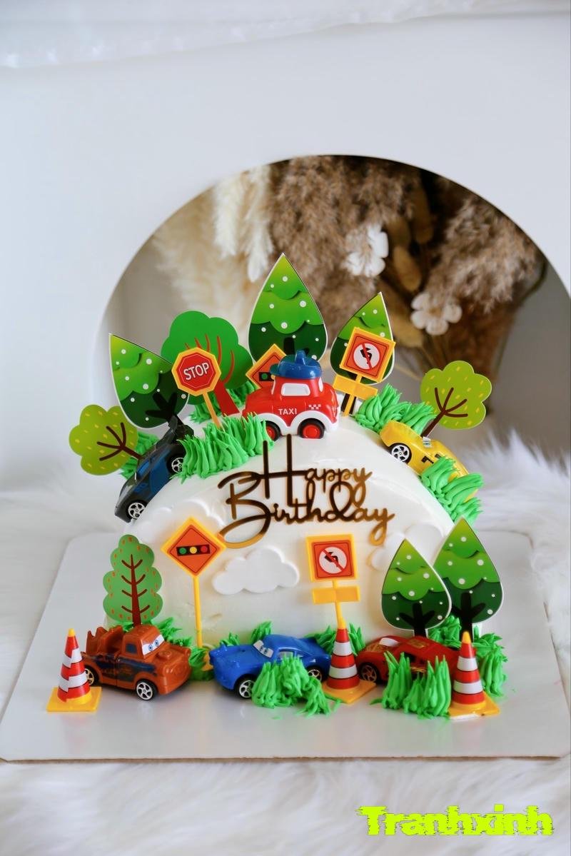 trang trí bánh kem đẹp mắt