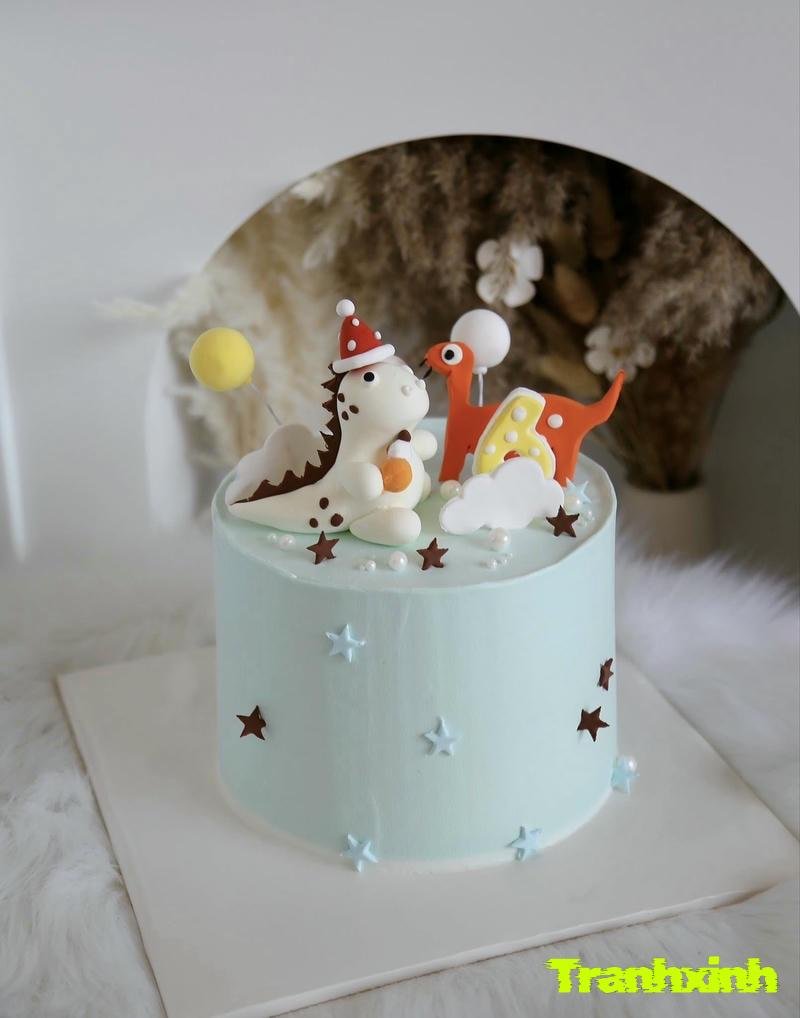 trang trí bánh kem kiểu hàn