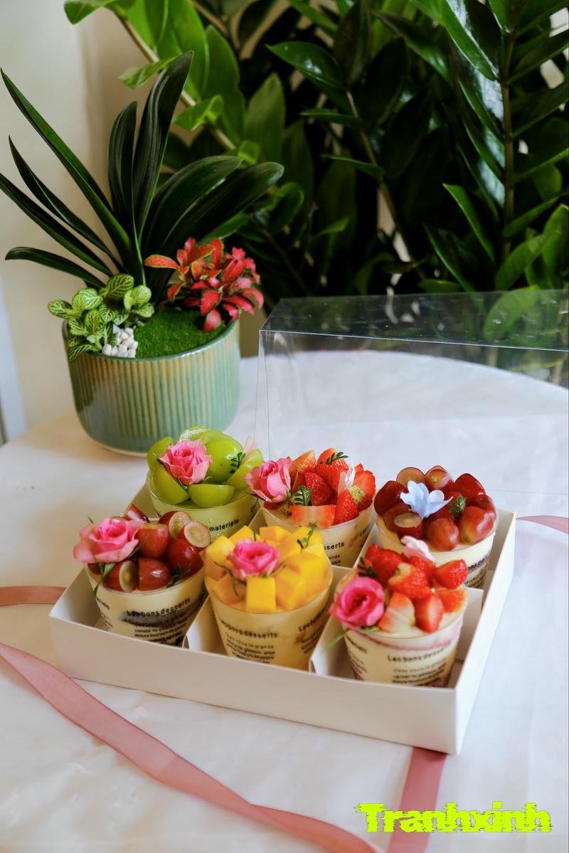 trang trí bánh kem mini