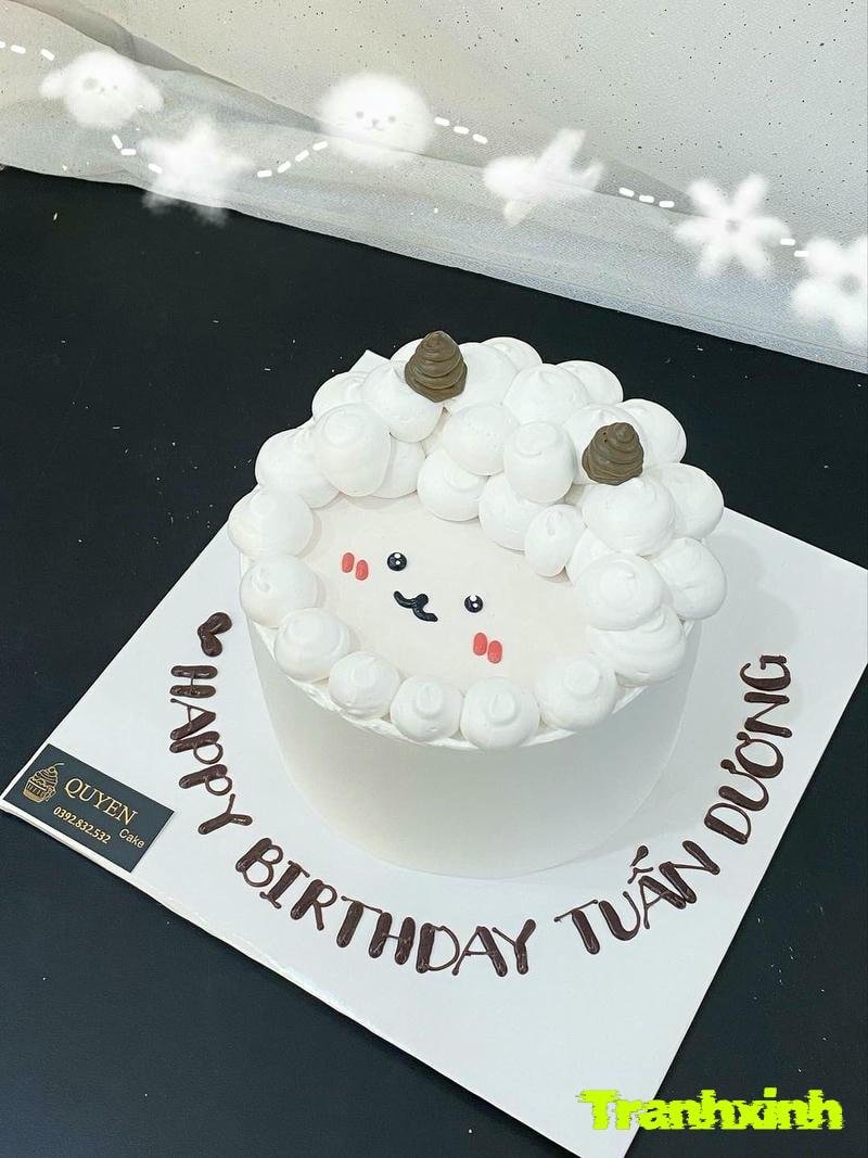 trang trí bánh sinh nhật nhanh