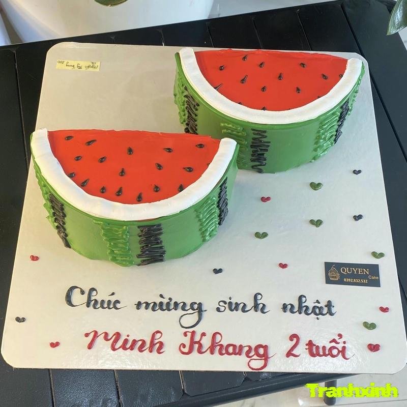 trang trí bánh sinh nhật sáng tạo