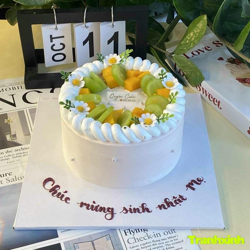 trang trí bánh sinh nhật theo chủ đề