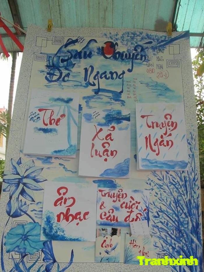 trang trí bố cục bài thuyết trình